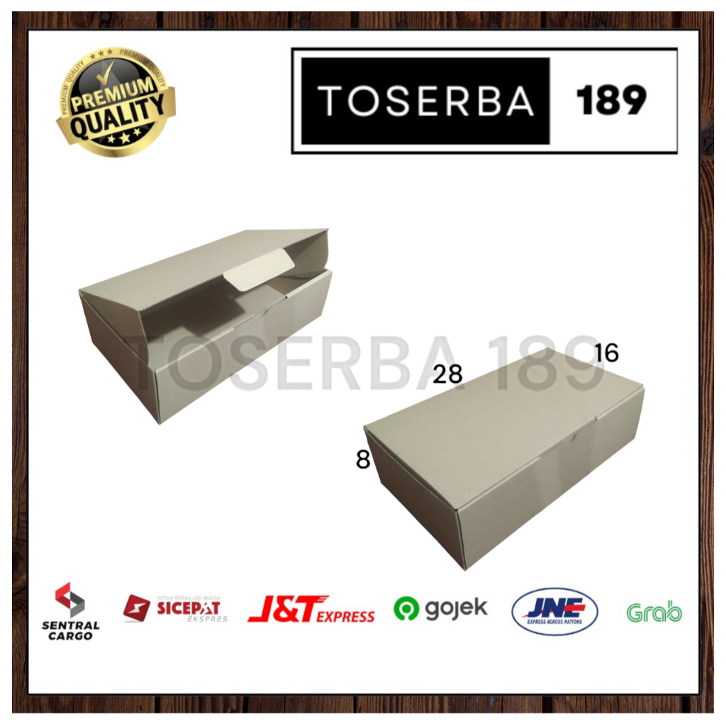 

kardus packing diecut/box pizza uk 28x16x8 cm