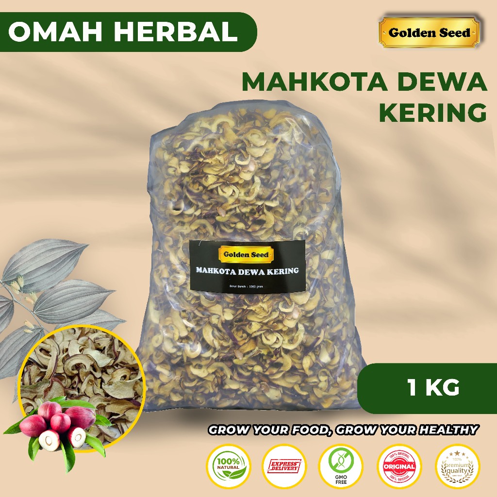 

MAHKOTA DEWA KERING 1 KG / HERBAL UNTUK CANCER 1000 GR / MAHKOTA DEWA RAJANG 1000 GRAM