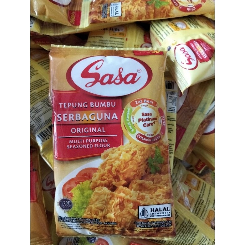 

Tepung Sasa bumbu serbaguna 1000 an 1 renceng