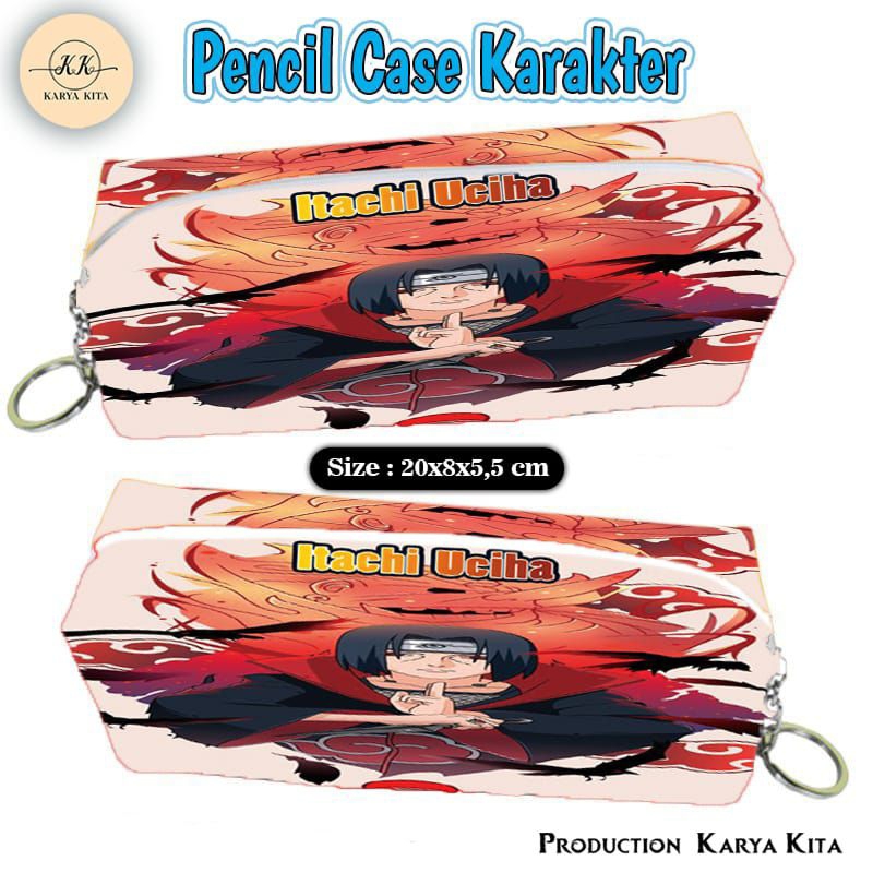 

[MIX PENCASE] pencil case karakter ITACHI UCIHA TAK 01