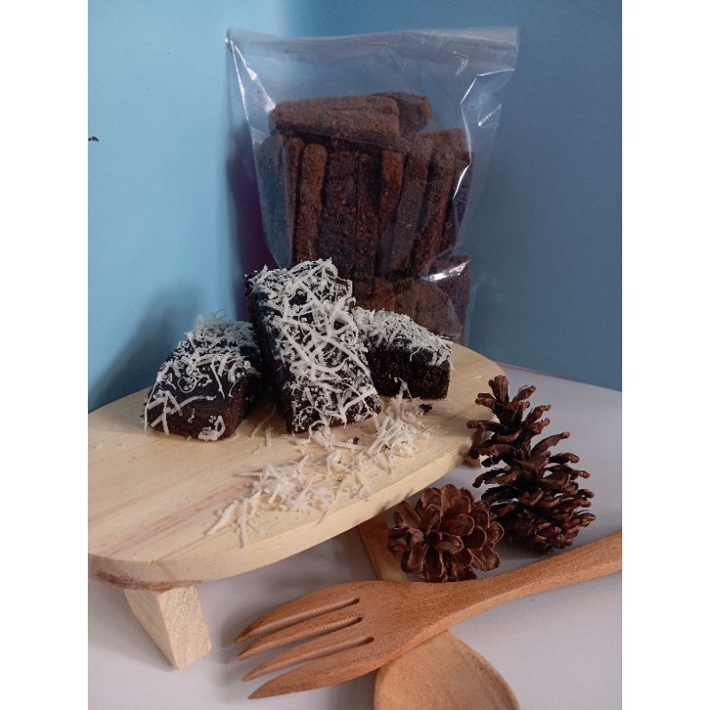 

Brownies Alzena/cake/brownies kering/brownies varian rasa/brownies mantap