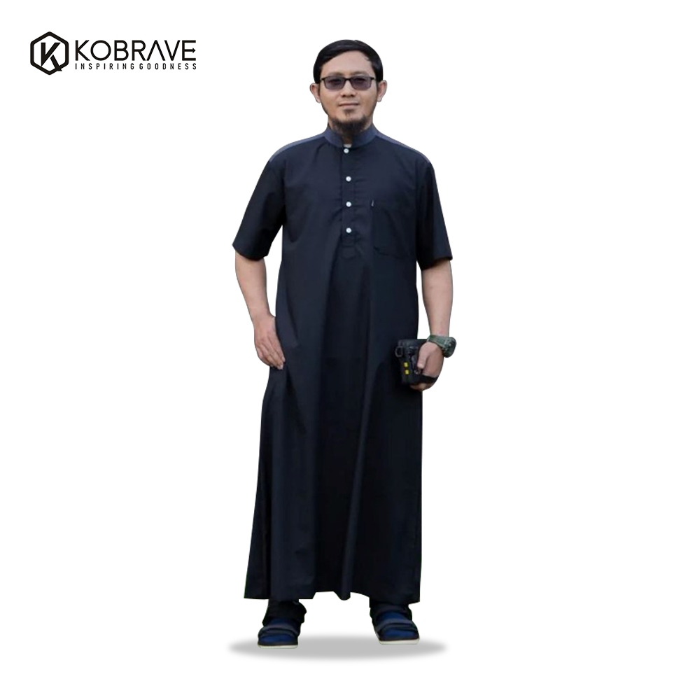 KOBRAVE - Baju Gamis Pria Muslim El Fathan