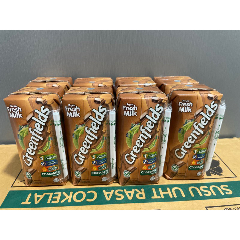 

SUSU UHT GREENFIELD - COKLAT 200ml