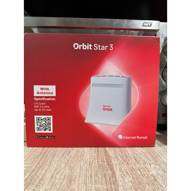 Telkomsel Orbit Star 3 Modem WiFi 4G High Speed With Antenna