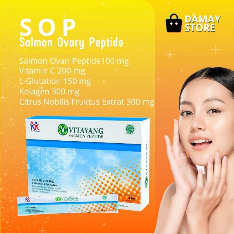 Salmon Ovary Peptide. Vitayang SOP Collagen.
