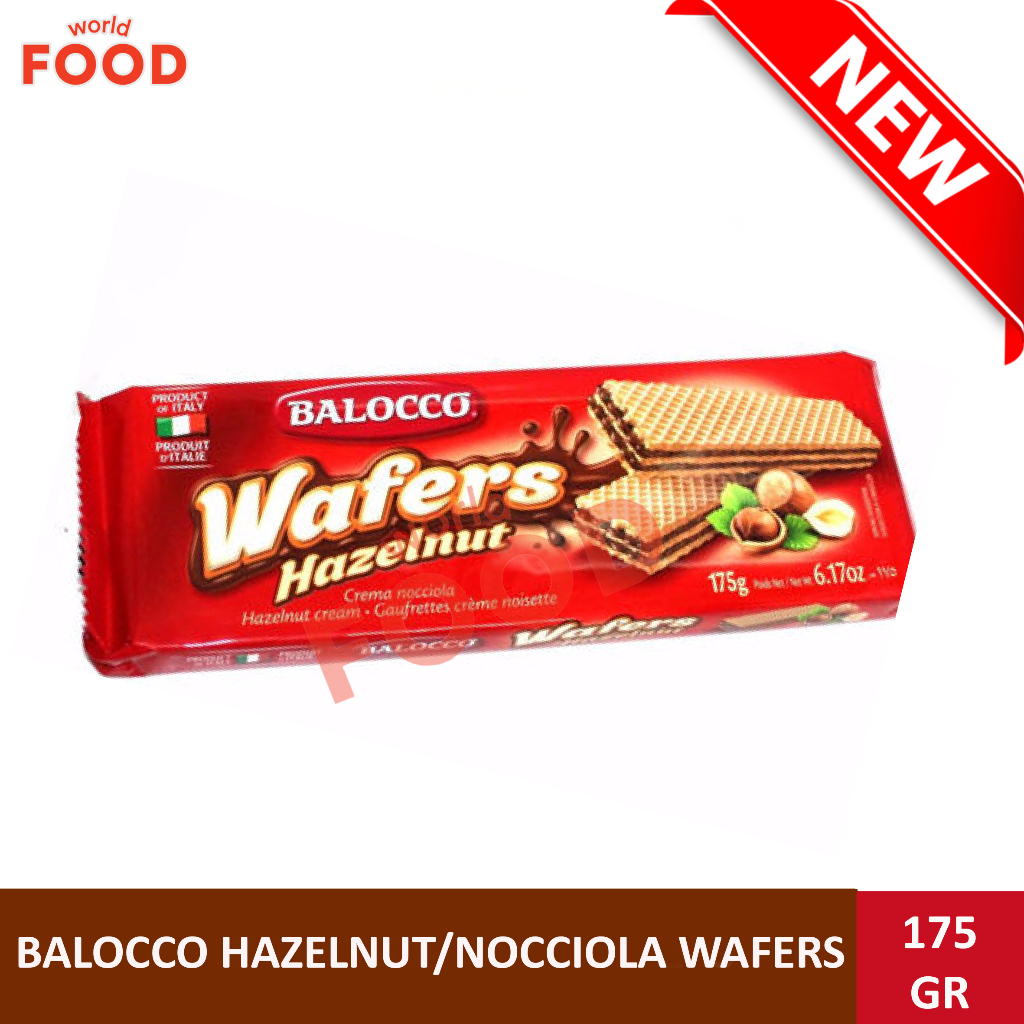 

BALOCCO NOCCIOLA/HAZELNUT WAFERS 175GR