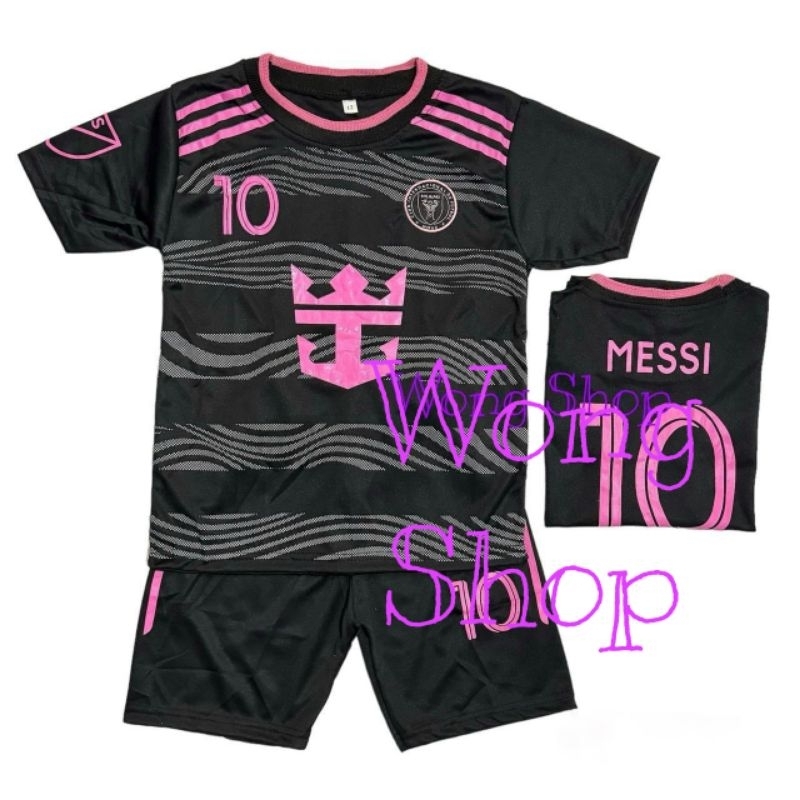 COD / JERSEY BOLA INT MIAMI / SETELAN BAJU BOLA INT MIAMI ANAK TERMURAH
