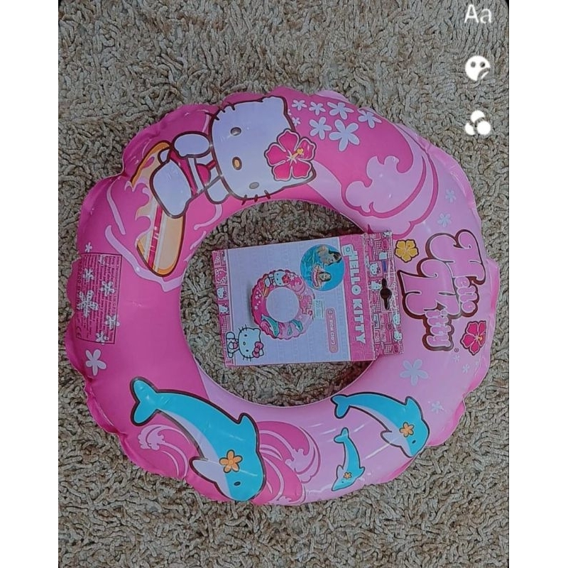 BAN RENANG ANAK BULAT HELLO KITTY INTEX 56200 (078257562008)