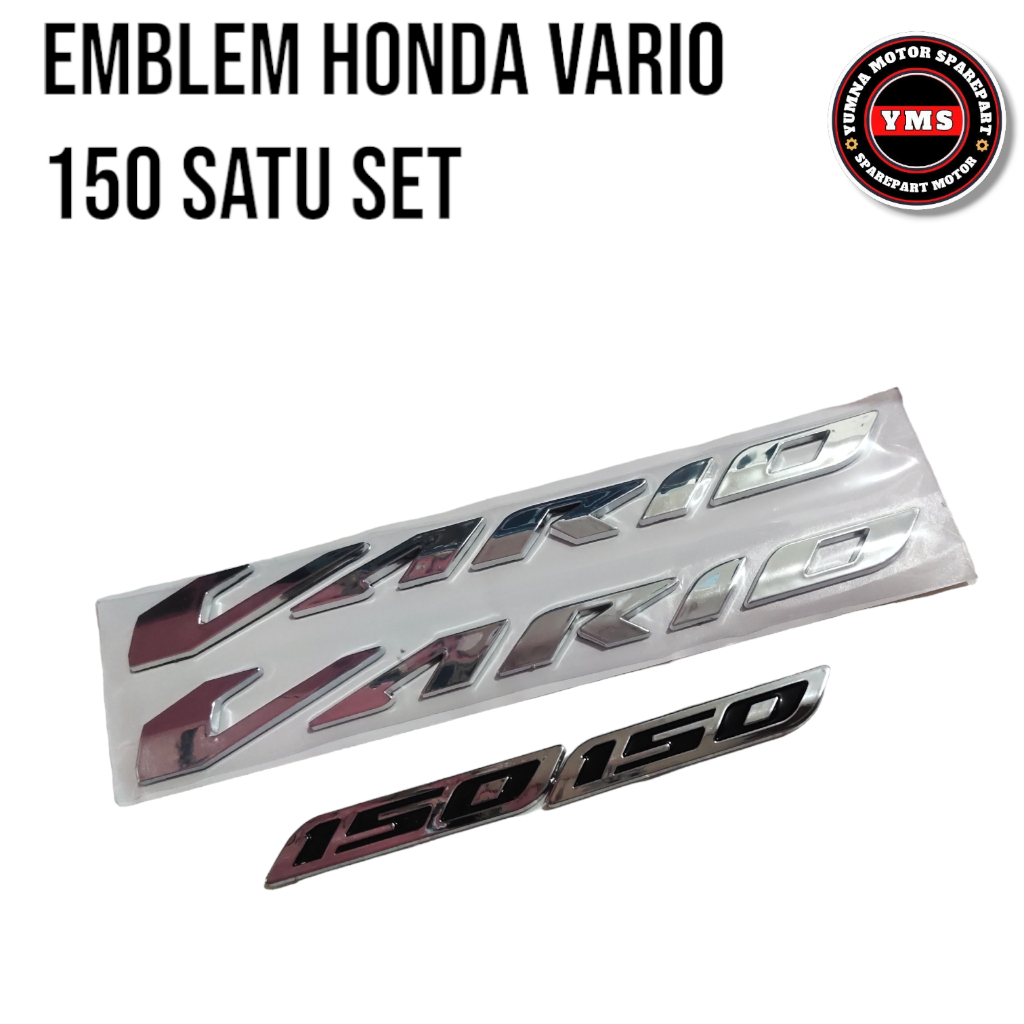 emblem honda vario 125 150 new emblem honda vario 150 new Stiker vario led new 125 150