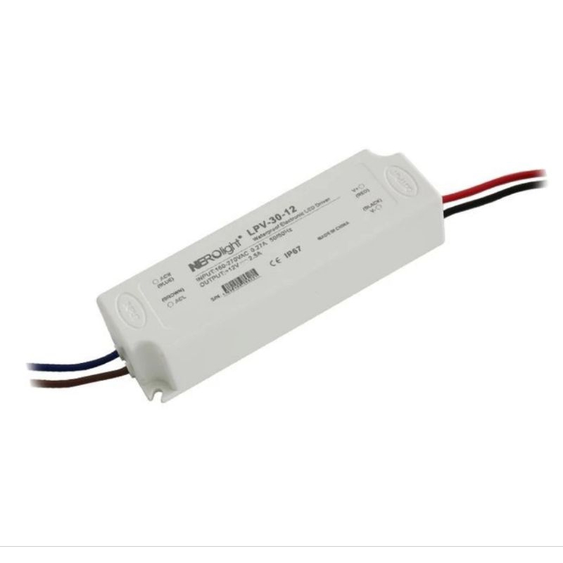 Nerolight Flexible Strip LED Driver - 30Watt