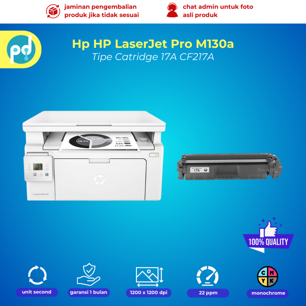Printer fotocopy HP LaserJet Pro MFP M130A m 130 a