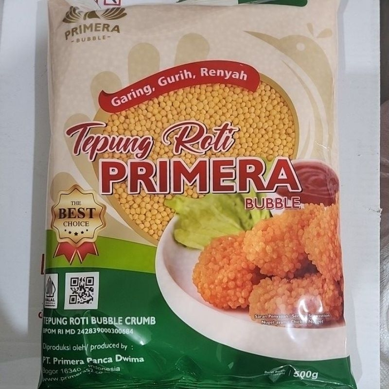 

PRIMERA - Tepung Bubble Crumbs Orange 500g