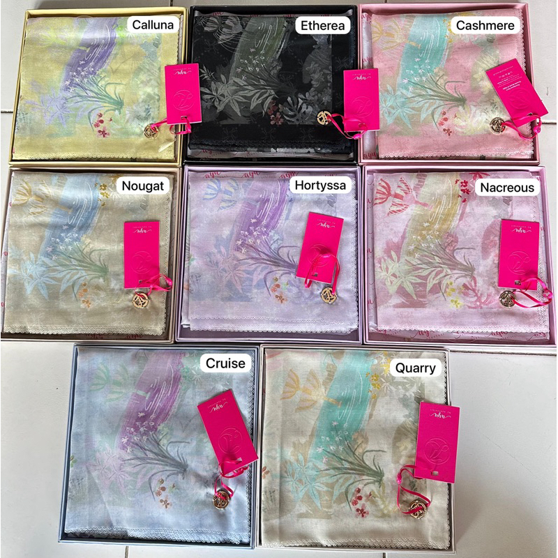 Hijab stylish/ Hijab motif/ hijab kekinan/ Joyees series dari ayu by ayu lestari