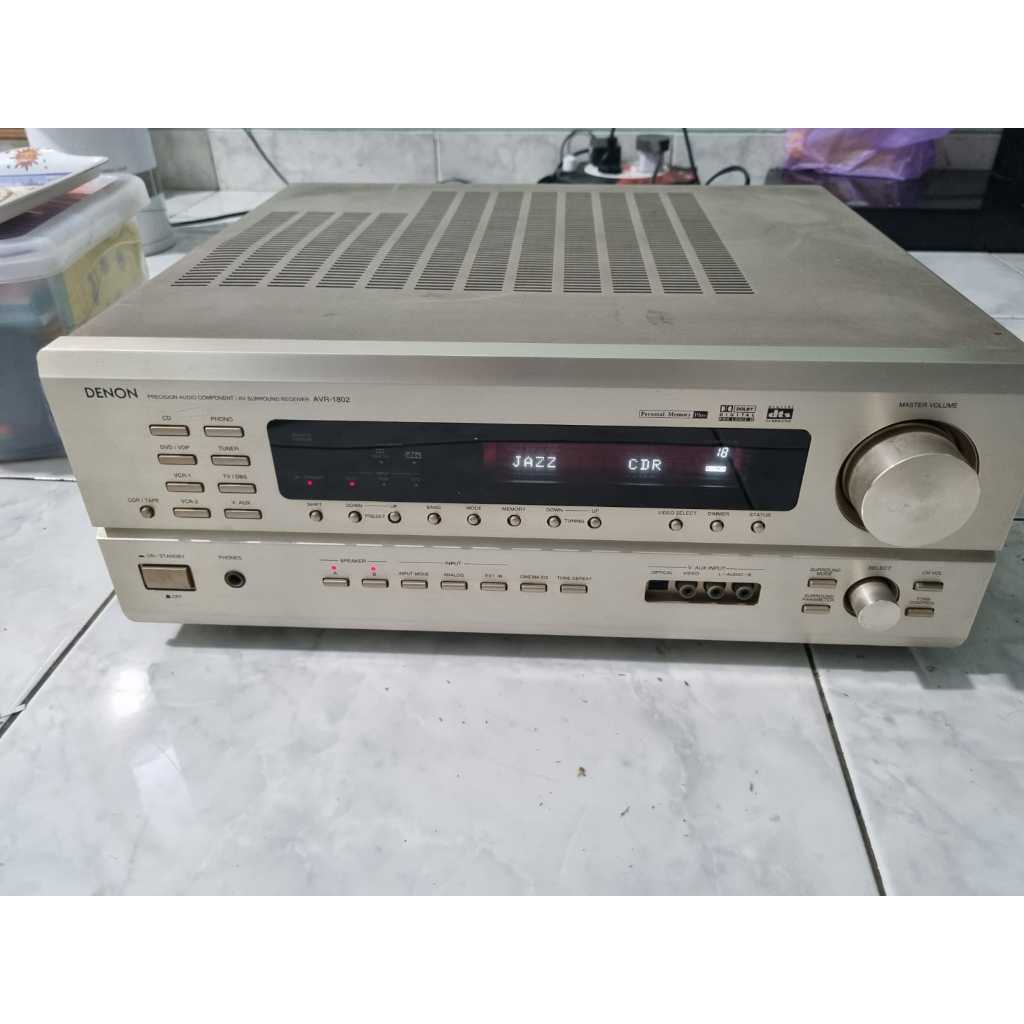 Amplifier Denon AVR-1802 230 Watt Multi Channel ampli jepang