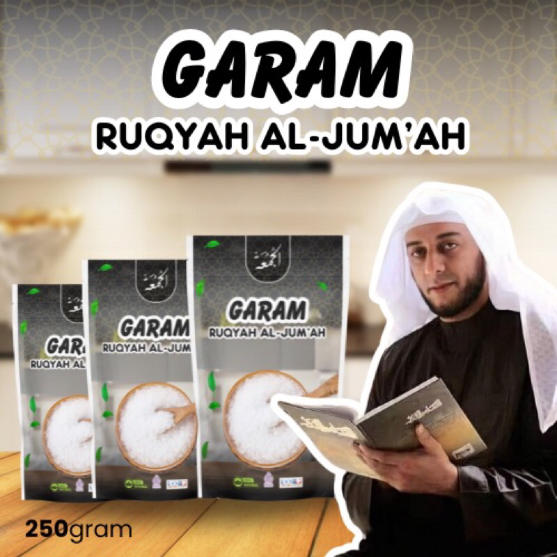 

[BISA COD] GARAM RUQYAH ASLI AL JUM’AH 250gr GARAM WASILAH