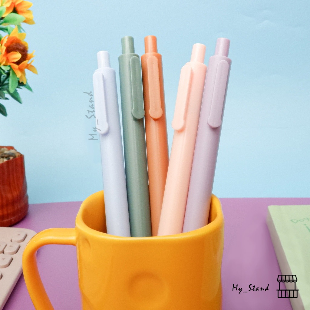 

Pena Mekanik Macaron V1 & V2 Macaron PC-1223 Pastel Vintage Pulpen Cetek Pen Bolpen Gelpen Ballpoint