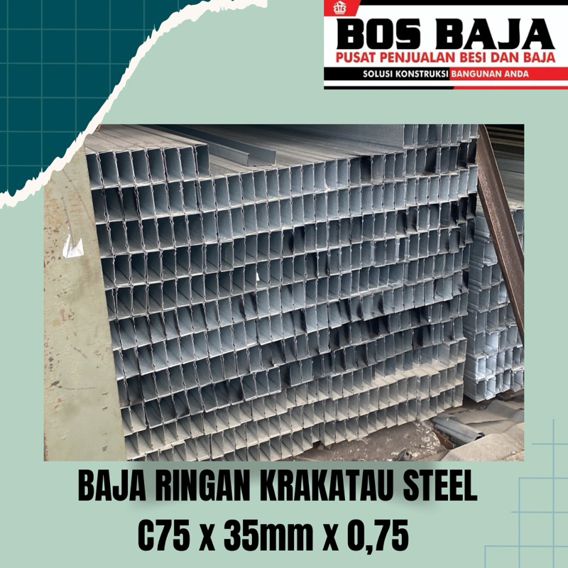 BAJA RINGAN KRAKATAU STEEL 0,75 FULL SNI