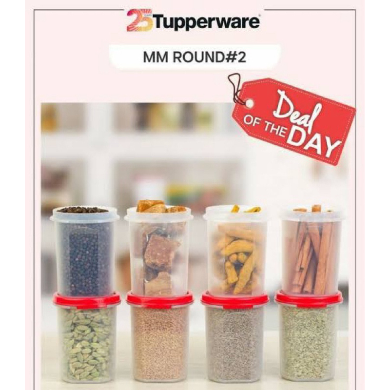 MM Round Tupperware