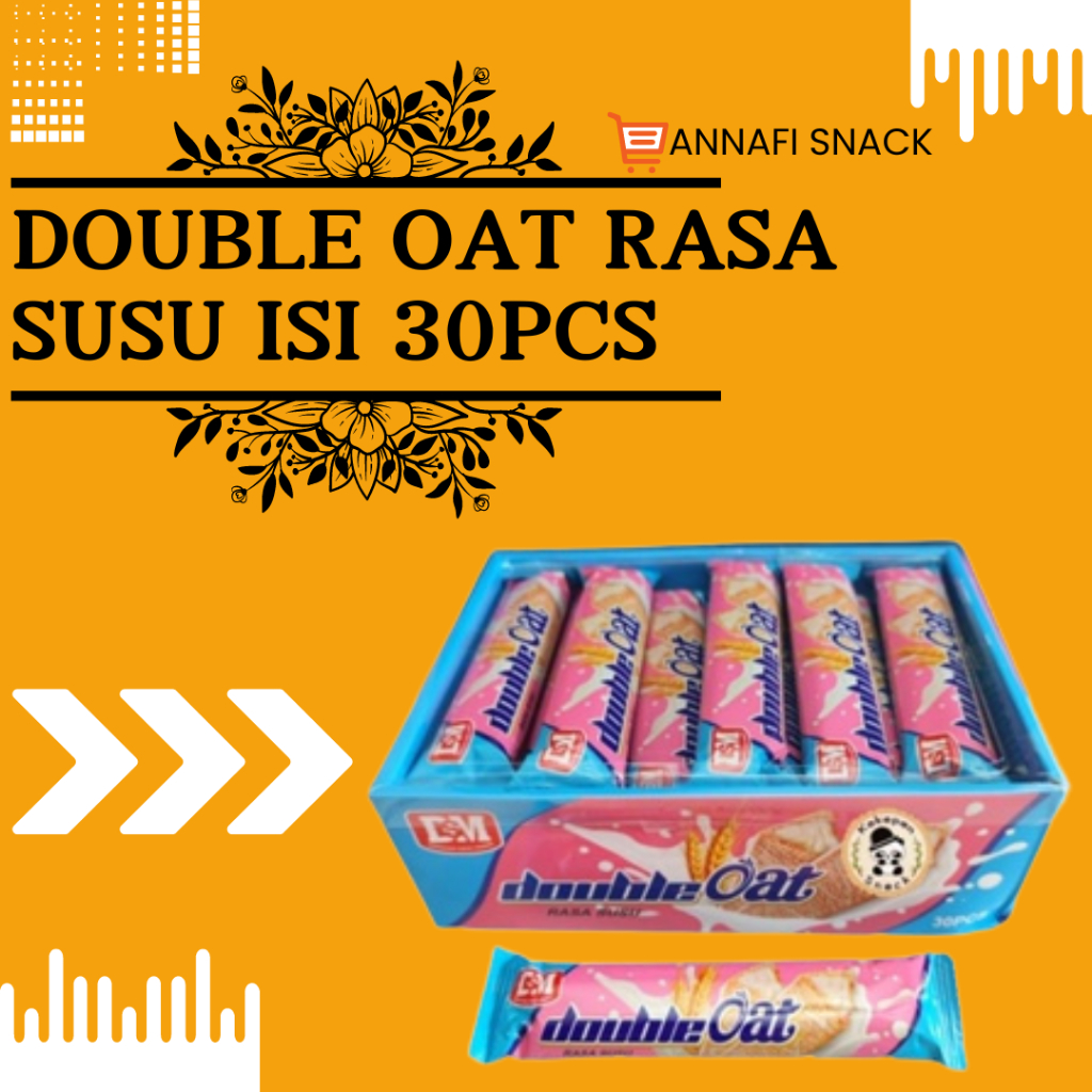 

DOUBLE OAT RASA SUSU ISI 30PCS DSM