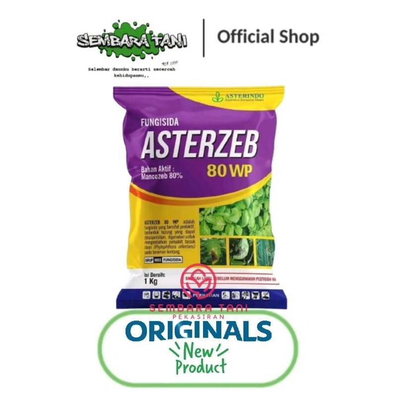 ASTERZEB 80 WP | MANKOZEB KUNING | FUNGISIDA