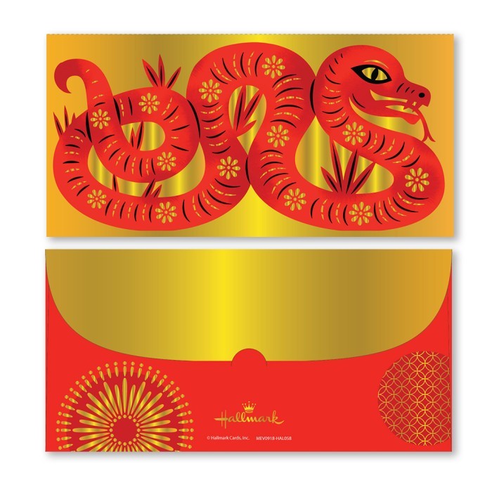 

MONEY ENVELOPE LARGE - ANGPAO - AMPLOP UANG - HALLMARK - IMLEK - HAL058