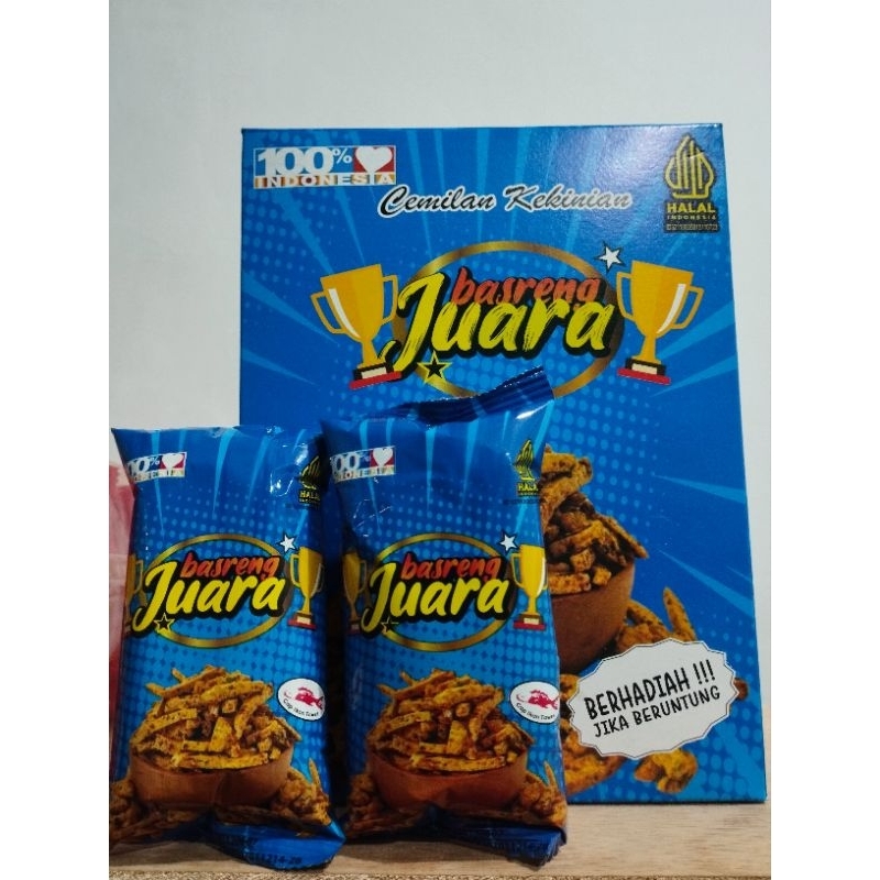 

Basreng Juara camilan kekinian berhadiah