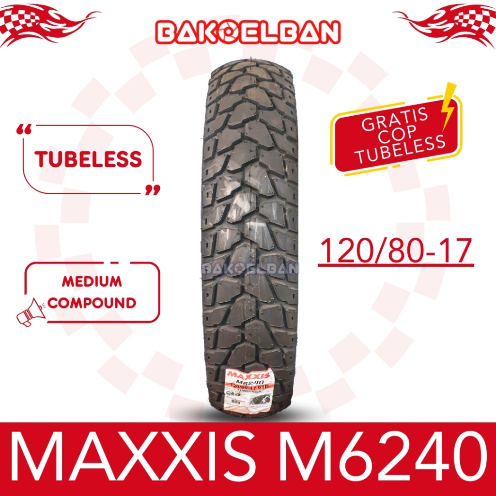 BAN MOTOR MAXXIS M6240 120/80-17