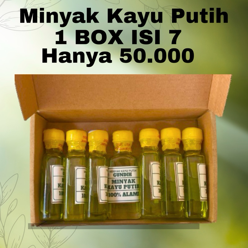 Minyak kayu putih gundih 1 box isi 7pcs Kesehatan Bayi dan ibu