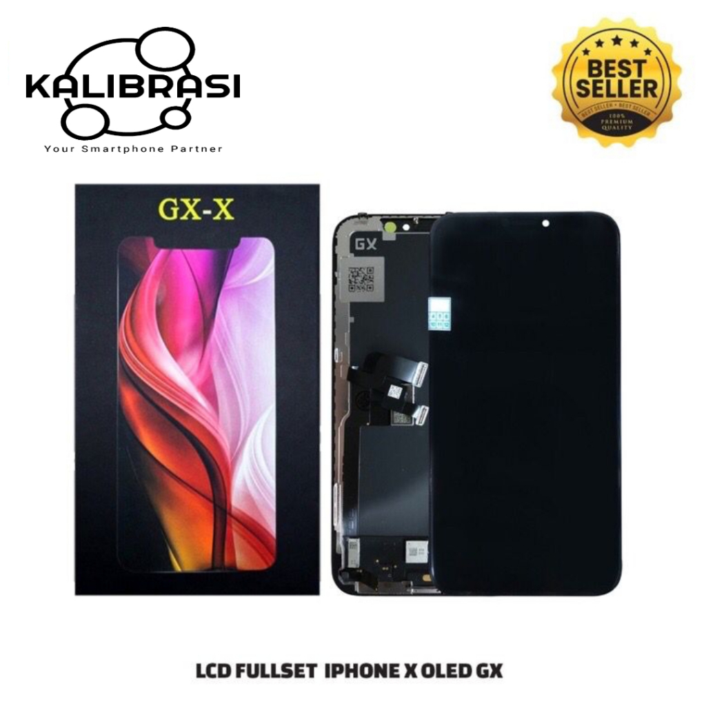 LCD KOMPATIBEL IPHONE X OLED GX BLACK