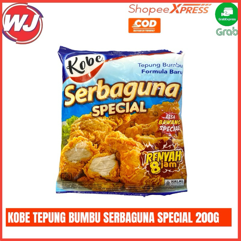 

KOBE BUMBU TEPUNG SERBAGUNA SPECIAL 200G