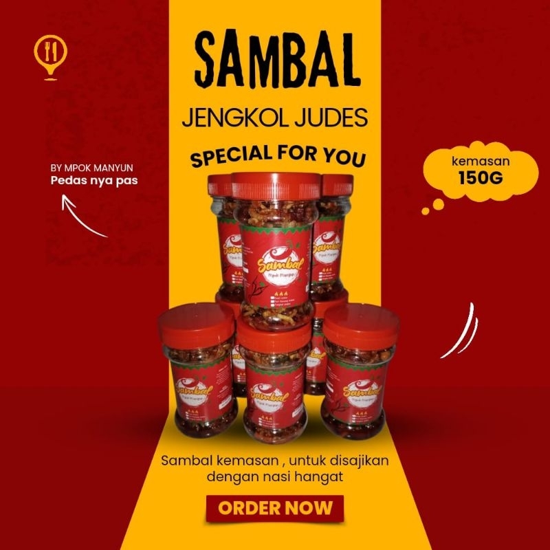 

Sambal jengkol judes mpok manyun