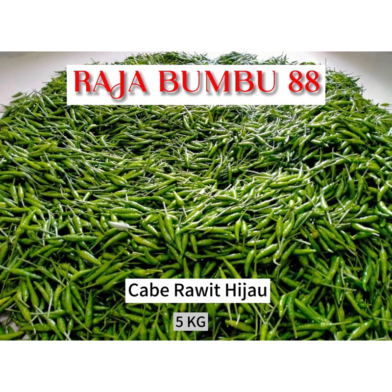 

Cabe Rawit Hijau GROSIR 5 KG