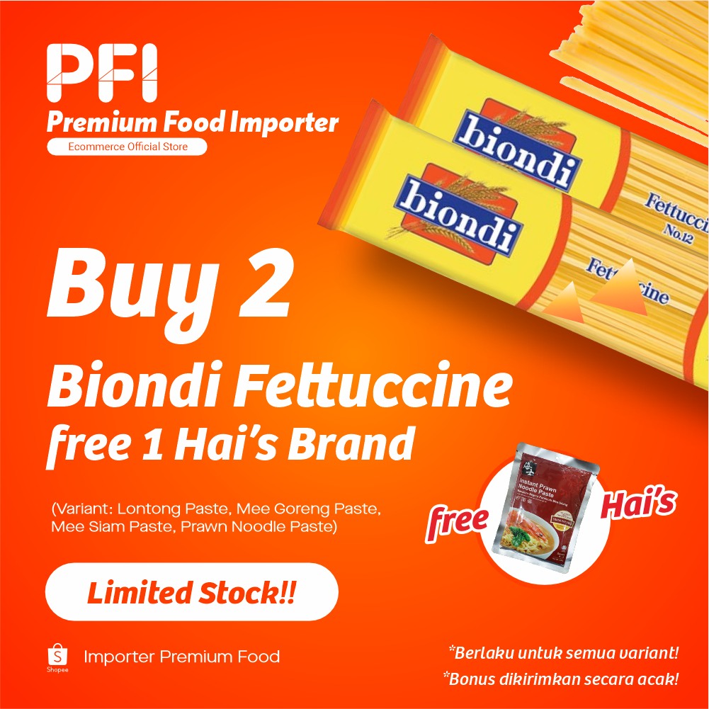 

Biondi Fettucine Buy 2 Free 1 Hais