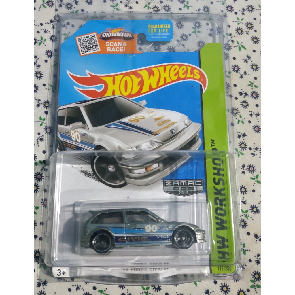 Hotwheels civic ef zamac