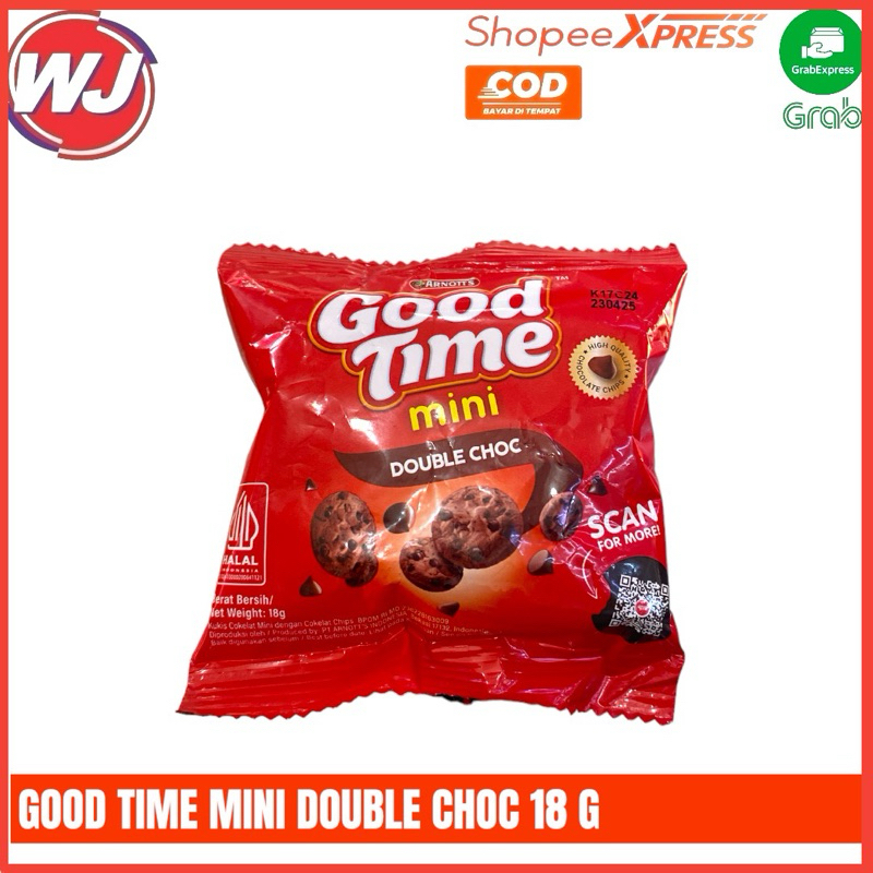 

GOOD TIME MINI DOUBLE CHOC 18 G