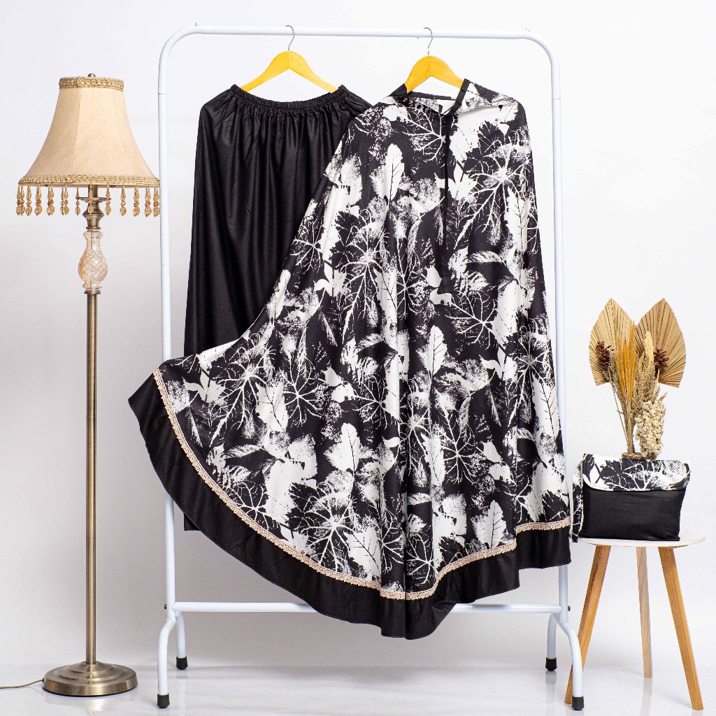 Mukena Dewasa Travel Khaliyah Lamia Jumbo Travel Terbaru Rayon