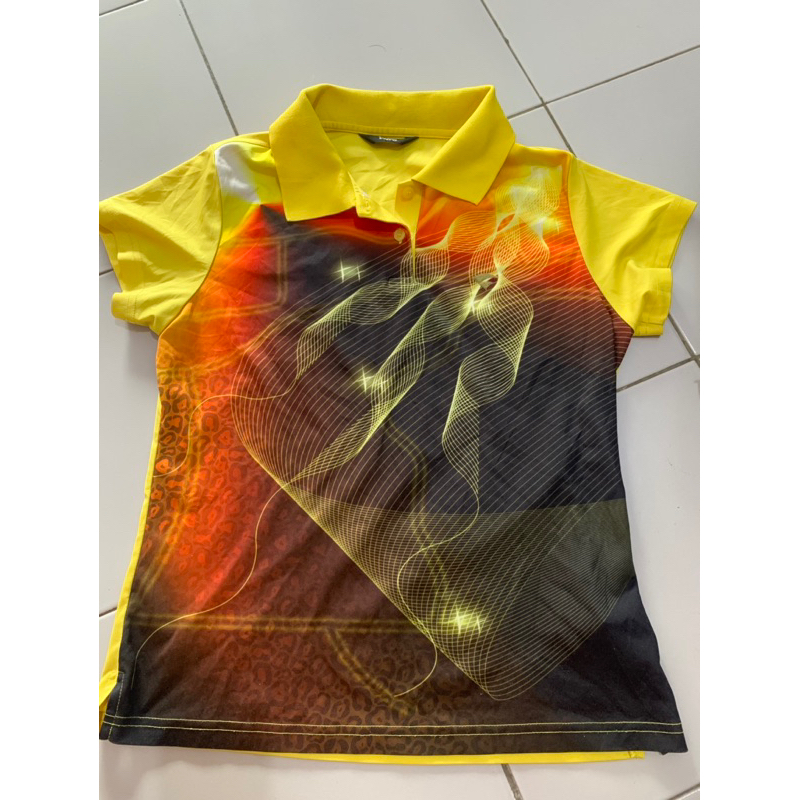 Kaos olahraga Vitro/baju olahraga kuning