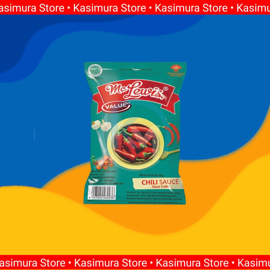 

Mc Lewis - Chili Sauce/Saus Sambal 1KG