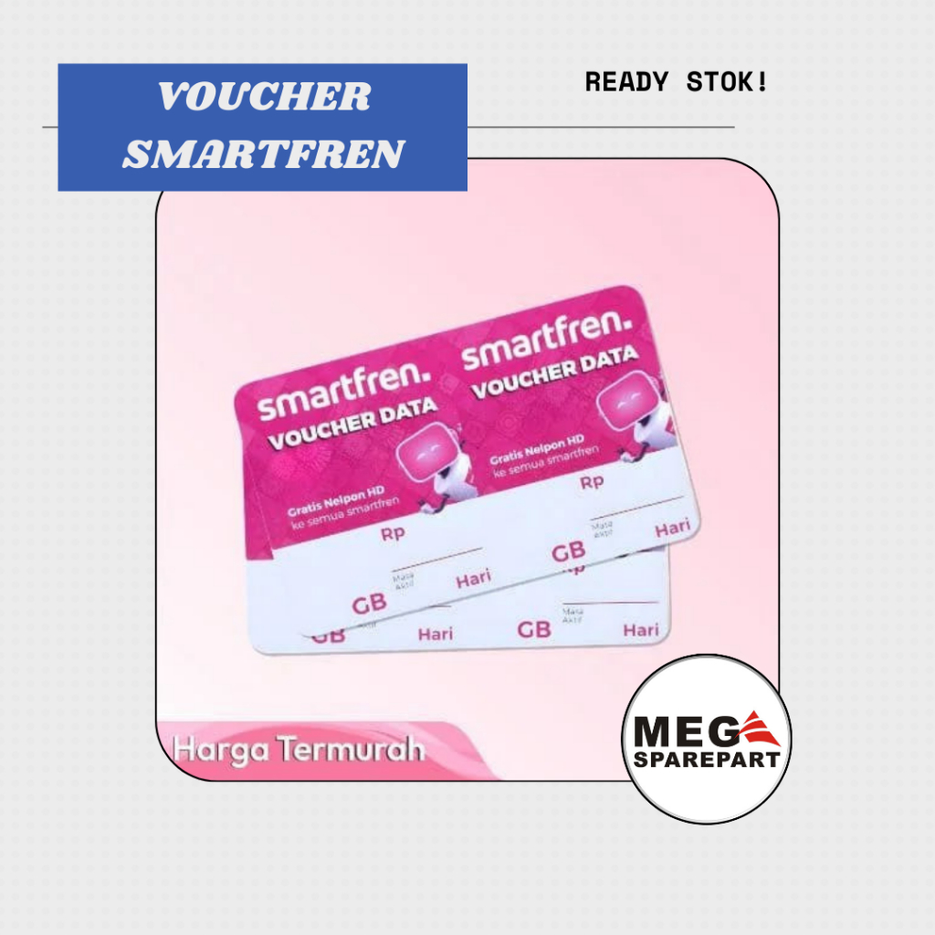 Voucher Kuota Smartfren Unlimited Nonstop 6GB / 12GB / 30GB / 45GB / 60GB