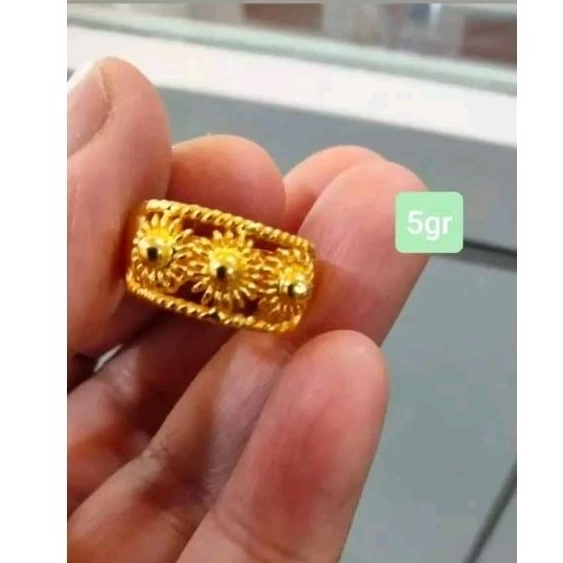 cincin matahari emas 24k