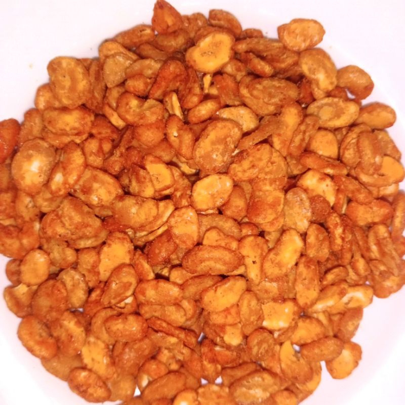 

Makanan Cemilan Kacang Koro Balado Tida Pedas Enak Keriuk Dan lezat