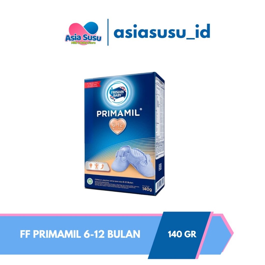 

FRISIAN FLAG Primamil Susu Formula Bayi 0-6 Bulan / 6-12 Bulan 140gr