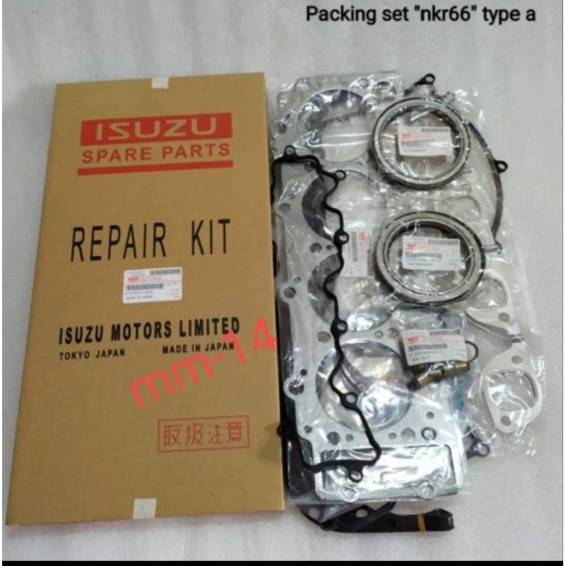 PACKING PAKING SET GASKET FULL SET ISUZU NKR66 NKR 66 ORIGINAL