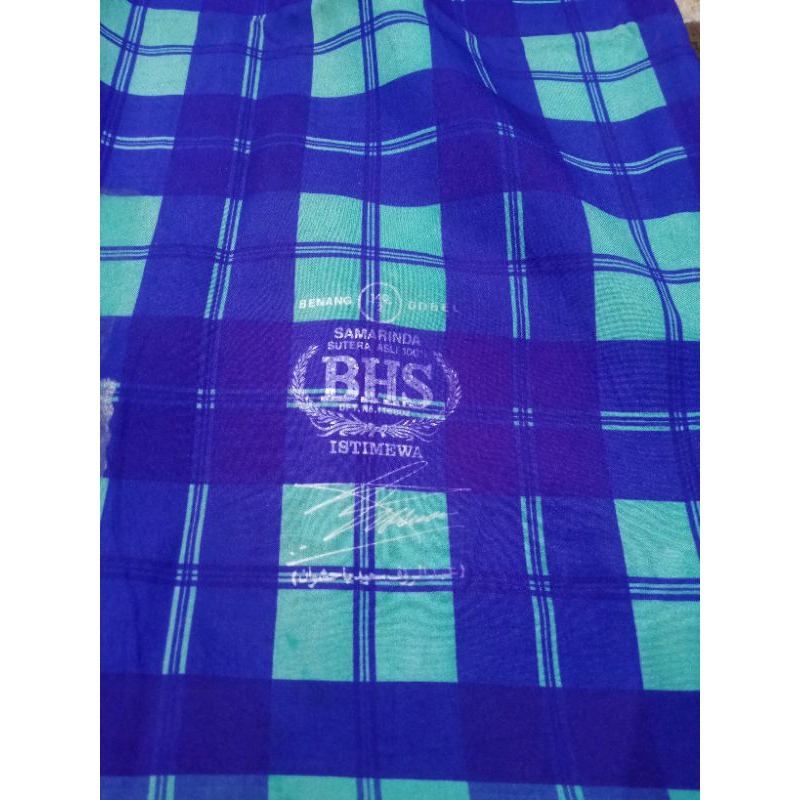 sarung bhs kdt cap istimewa full sutra spunsilk secon seken