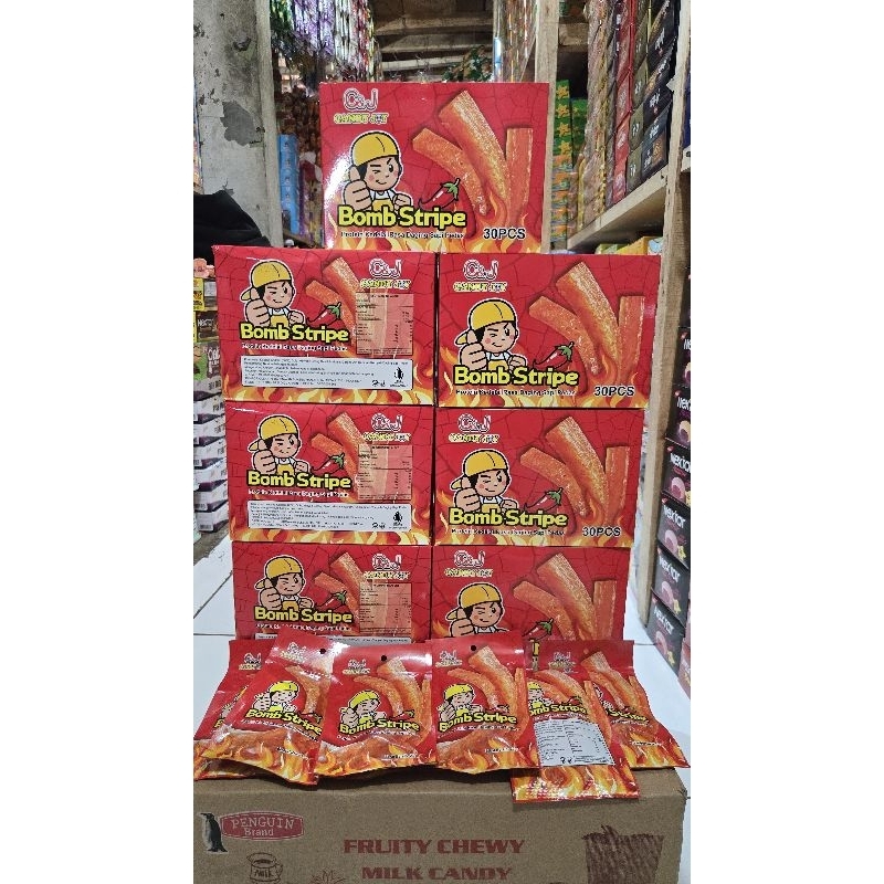 

Latiao Yummy Stick Halal / Latiao Bomb stripe / Snack Latiao