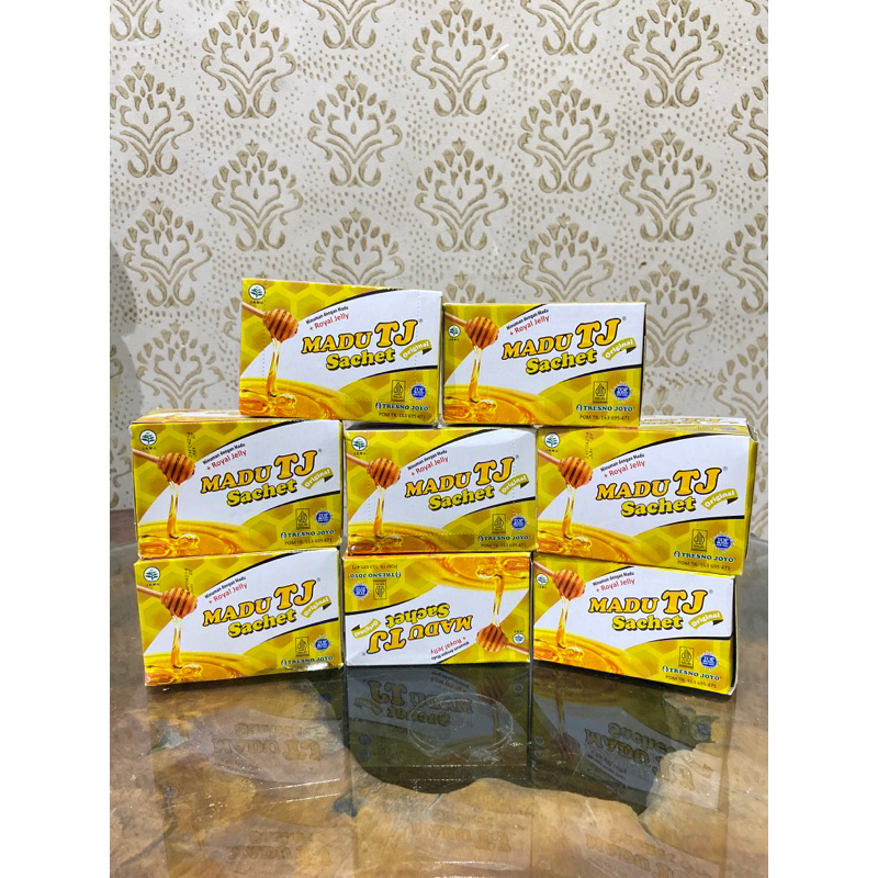 

[NEW & SEGEL] Madu TJ Sachet Original + Royal Jelly 1 Box