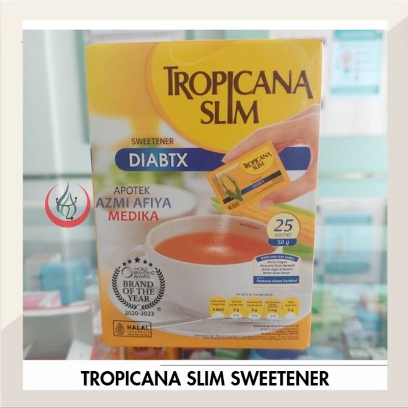 

Tropicana Slim Sweetener DIABTX 25 sachet