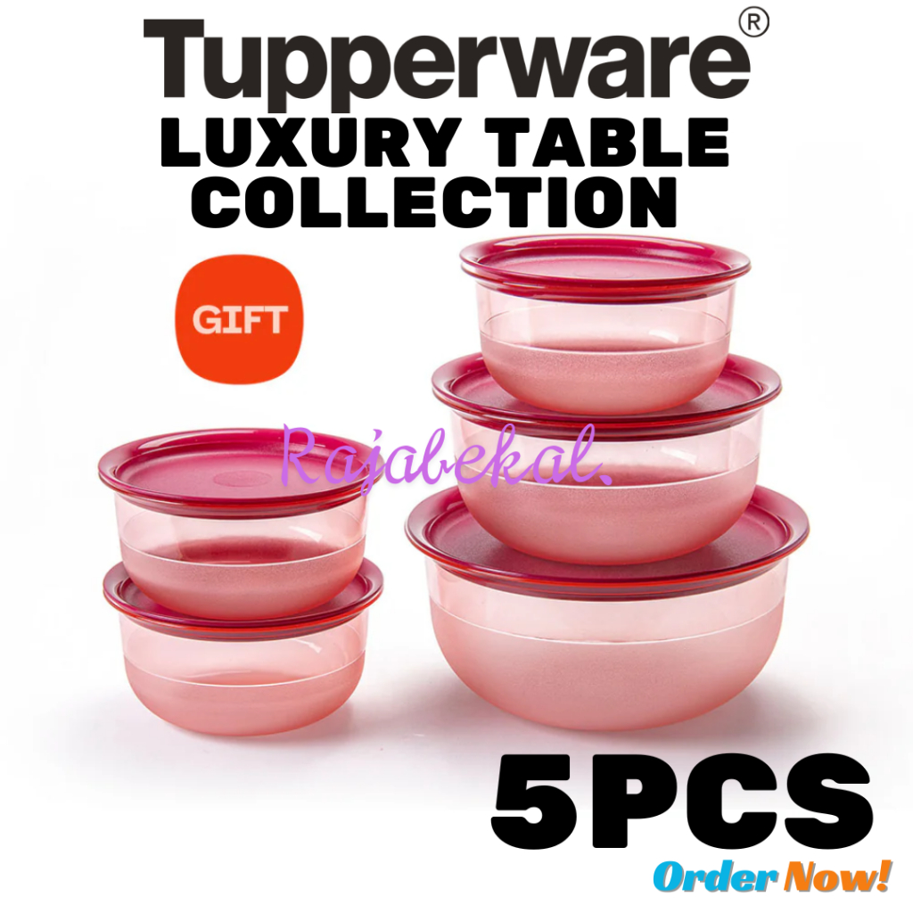 PROMO Tupperware  Luxury Table Collection Set