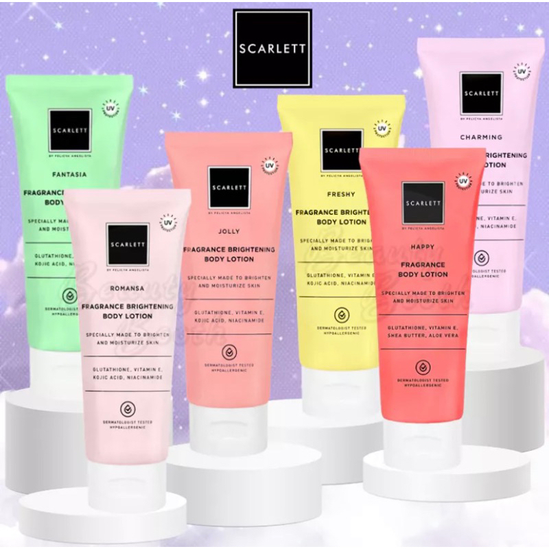 SCARLET TUBE BODY LOTION