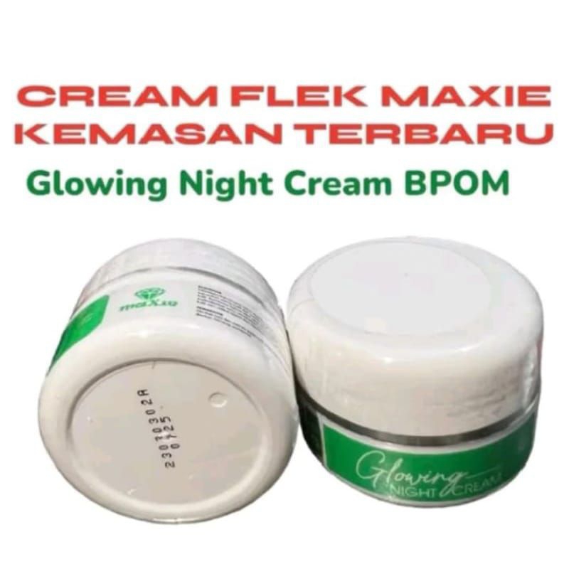 [MAXIE SKINCARE] cream maxie glowing menghilangkan flek hitam bpom